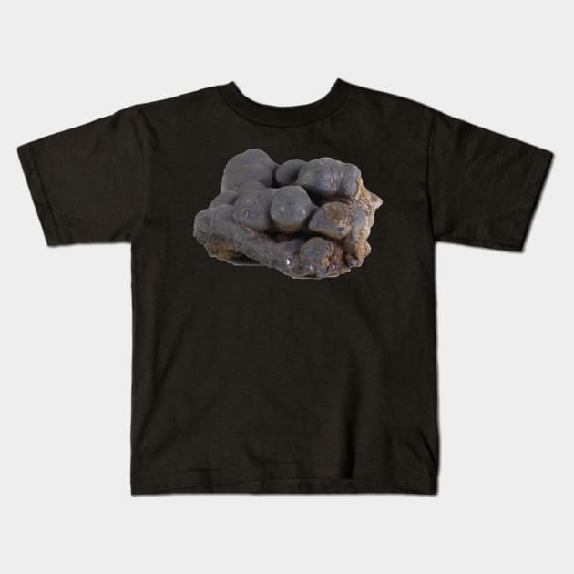 Manganese Mineral Sample Kids T-Shirt by seekingcerulean